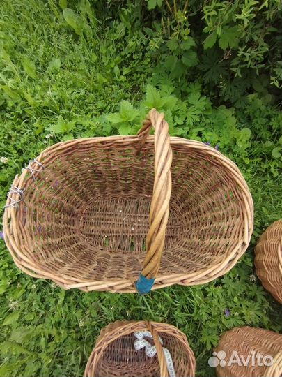 Корзинка плетенная СССР