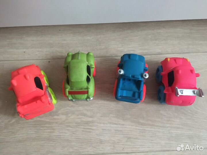 Машинки мультяшные/с глазками яркие