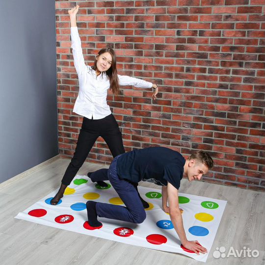 Подвижная игра Твистер Командный турнир, 14+ (арт: