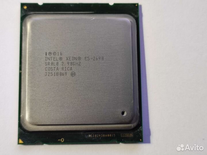 Процессор Intel Xeon E5-2690 2.9 ггц 8-ядер