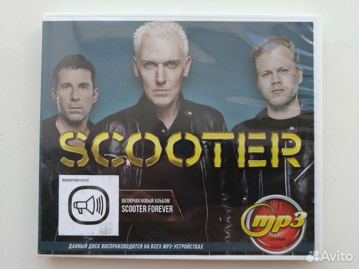 CD аудио компакт-диск Scooter