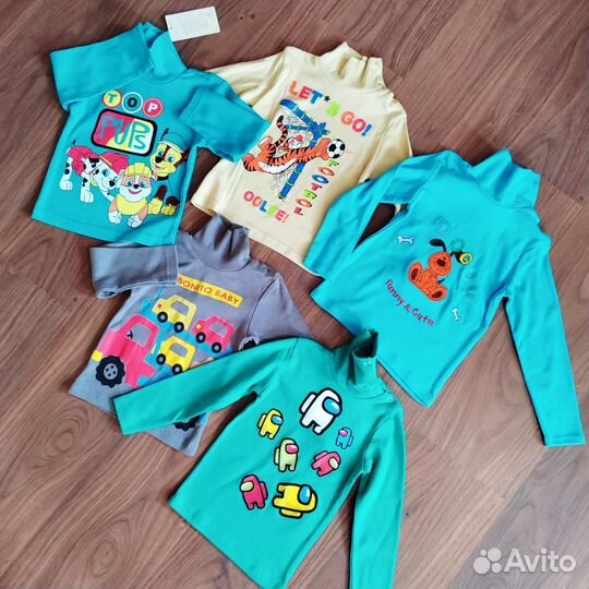 Футболки на 1/2/3 года