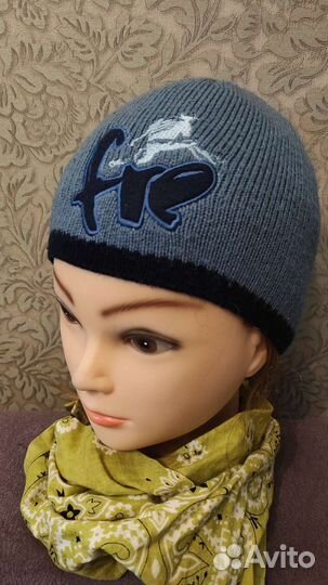 Детская шапка на мальчика (весна,осень)