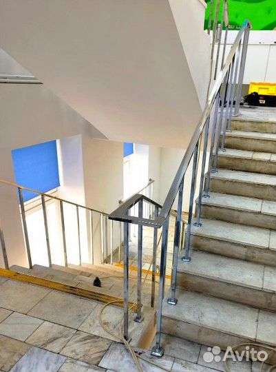 Перила, поручни, ограждения из нержавеющей стали