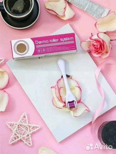 Мезороллер для лица, тела, волос