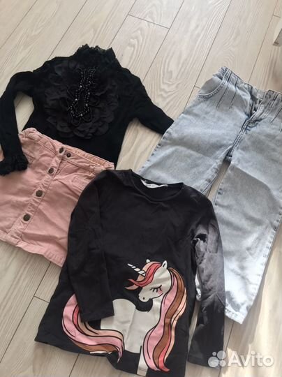 Вещи пакетом на девочку