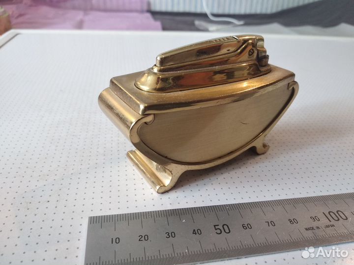 Зажигалка газовая настольная ronson waraflame