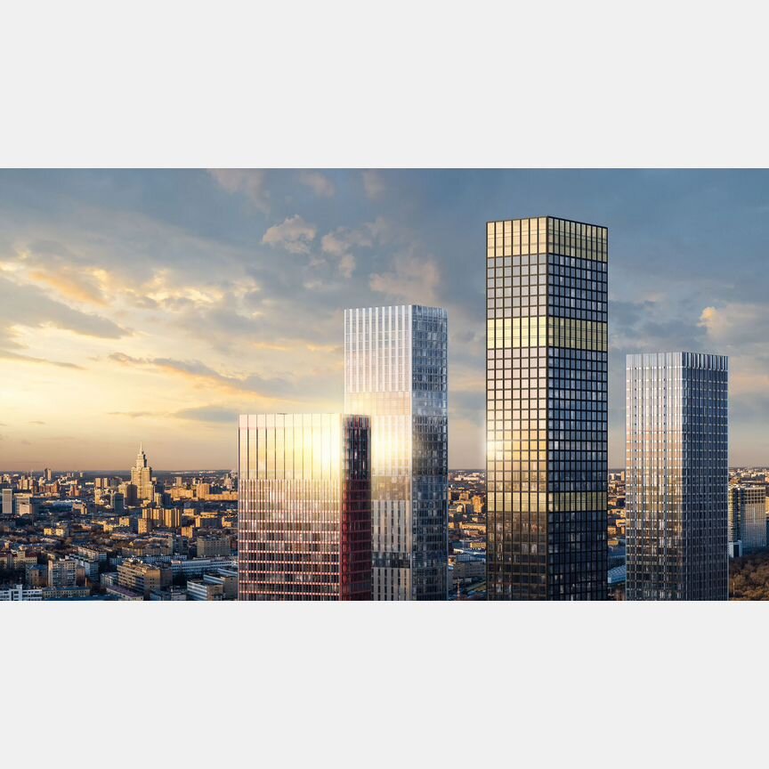 2-к. квартира, 57,9 м², 48/54 эт.