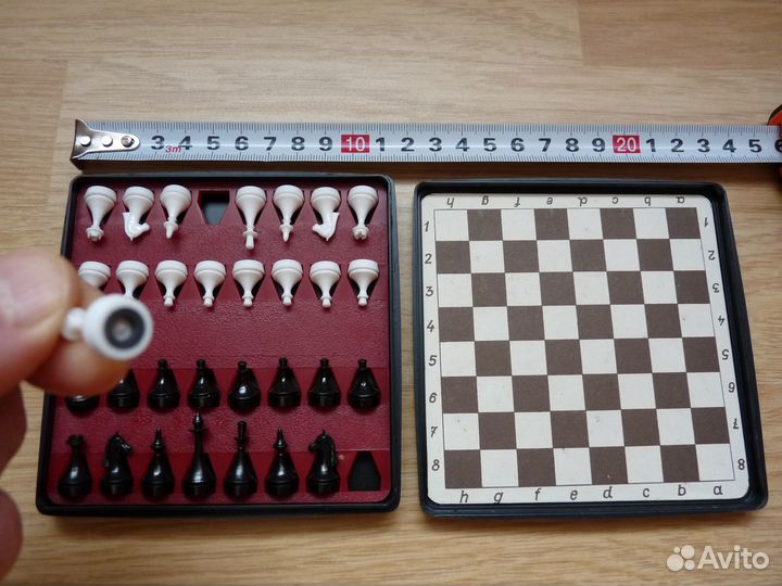 Шахматы дорожные на магнитах СССР