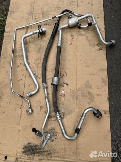 Renault duster трубки кондиционера