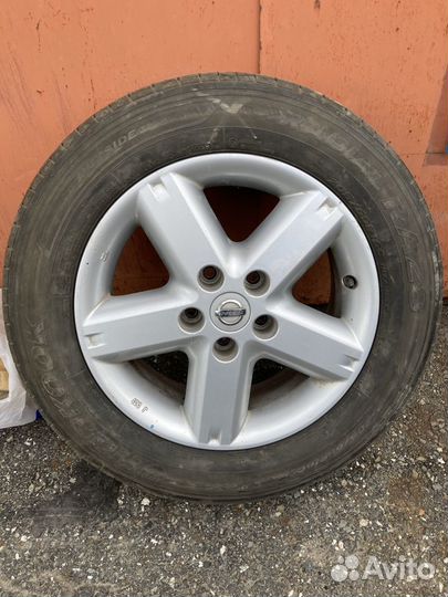 Колёса летние r16 Nissan x-trail