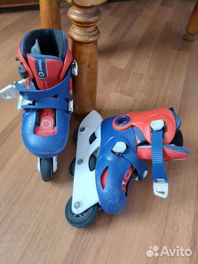 Детские ролики и защита