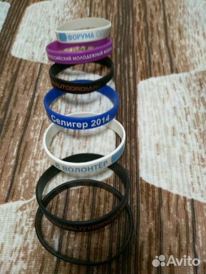 Браслеты формула 1, Селигер, Волонтер и др