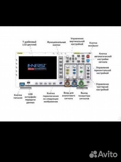 Осциллограф fnirsi 1014D