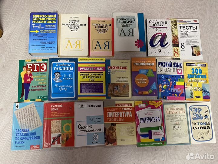 Русский язык. Литература. Справочники и пособия