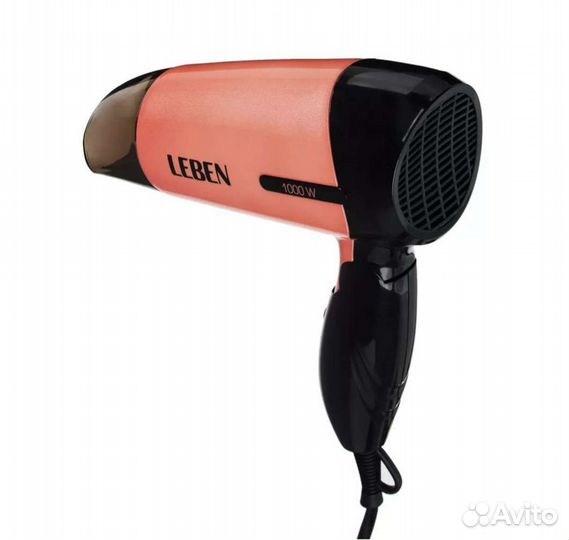 Фен Leben дорожный, складной, новый