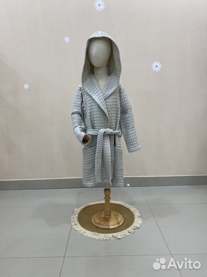 Халат банный детский