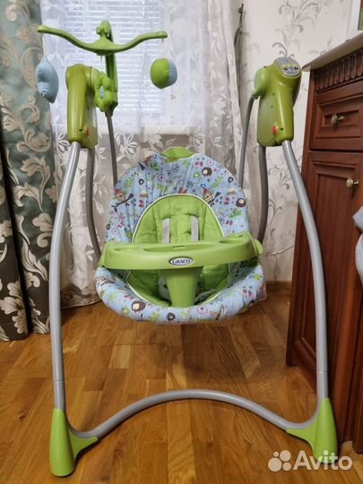 Электронные качели graco