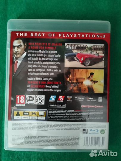 Игра для ps3 Mafia 2
