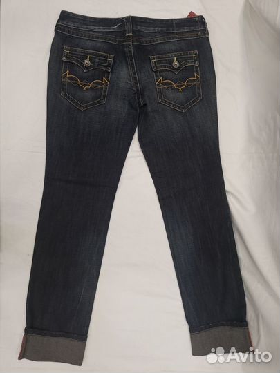 Джинсы женские новые с подворотами