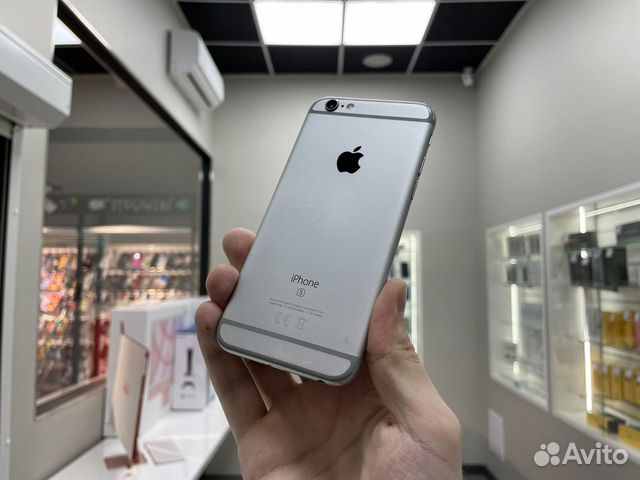 Apple iPhone 6s 32Gb Silver рабочий полностью