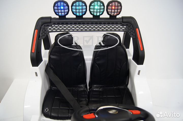 Электромобиль детский, Двухместный