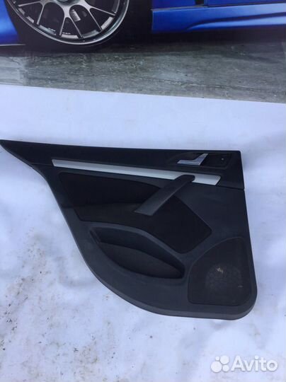 Skoda Octavia A5 1Z обшивка двери задняя левая