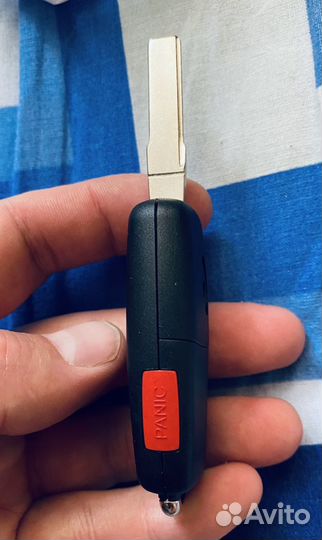 Ключ зажигания, смарт-ключ Volkswagen Touareg