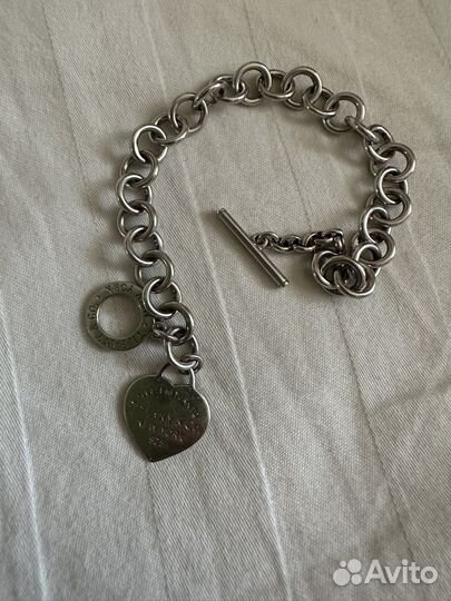 Tiffany браслет серебро