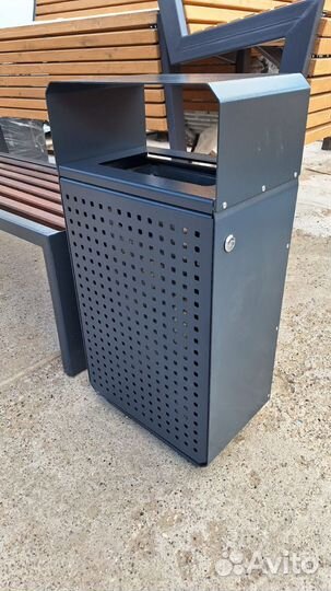 Урна уличная Город с перфорацией