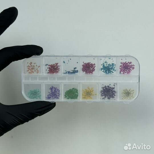 Объёмные фигурки для дизайна ногтей