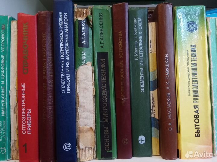 Книги радиоэлектроника, справочники