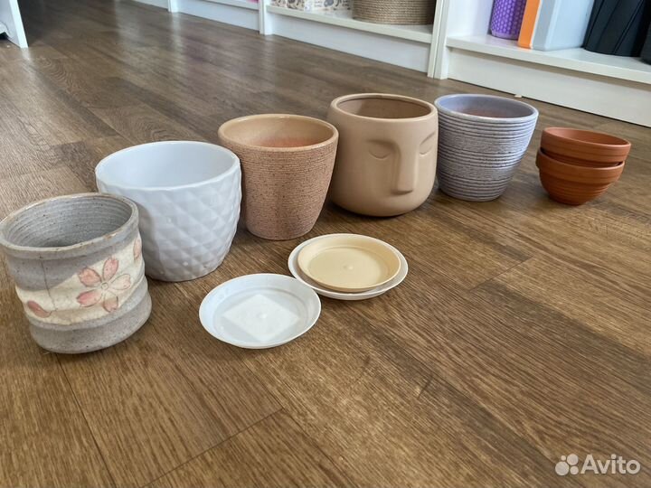 Керамические горшки