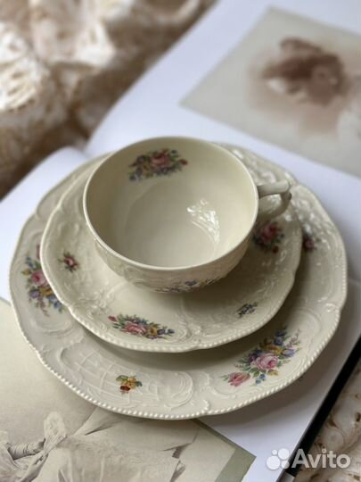 Чайно-кофейные пары и тарелки Sanssouci, Rosenthal