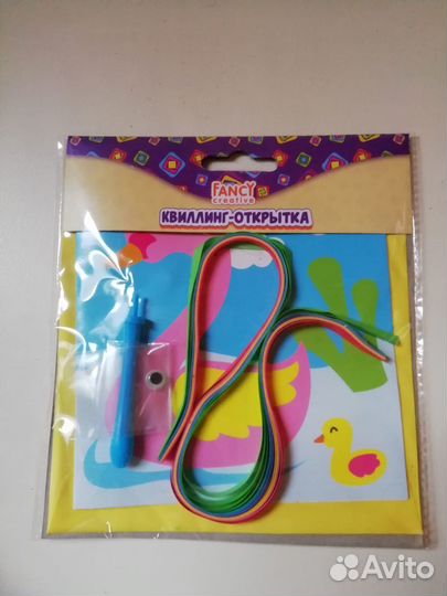 Квилинг-открытка