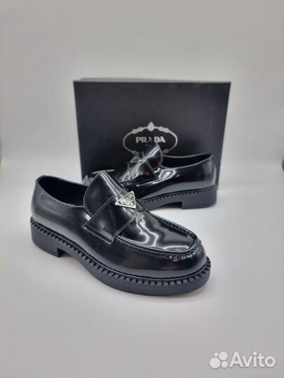 Лоферы мужские кожаные Prada 39-45