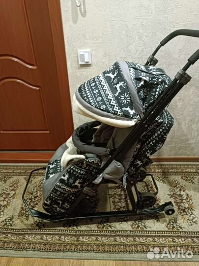 Коляска санки