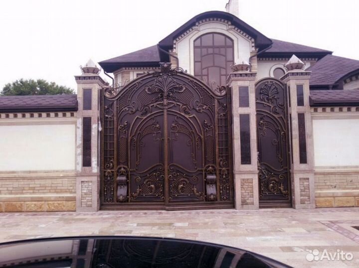 Кованные ворота