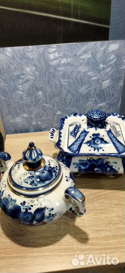 Сахарницы СССР Гжель авторские