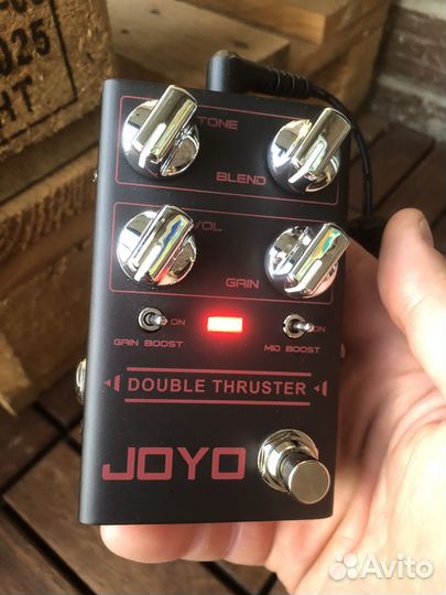 Овердрайв для бас-гитары joyo R28 Double Thruster