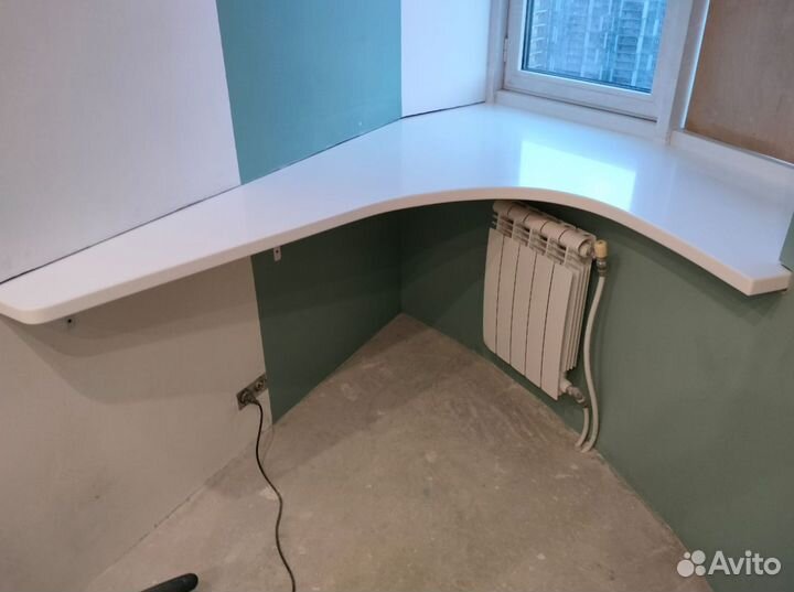 Подоконники из акрила под заказ