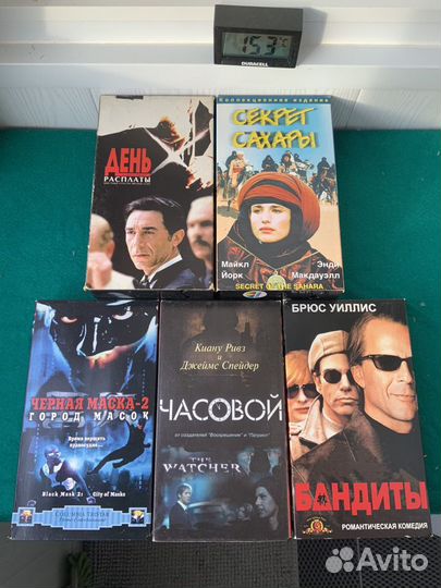 VHS видеокассеты с фильмами