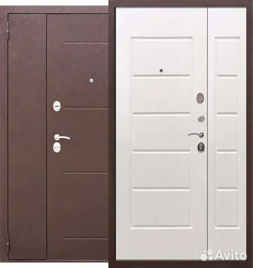 Дверь двухстворчатая двойная