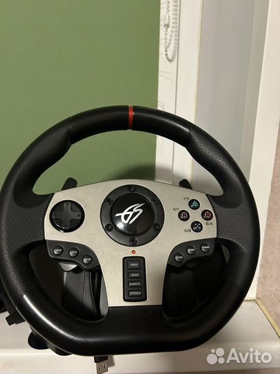 Игровой руль dexp wheelman pro