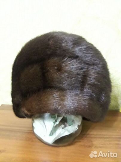 Шапка норковая женская