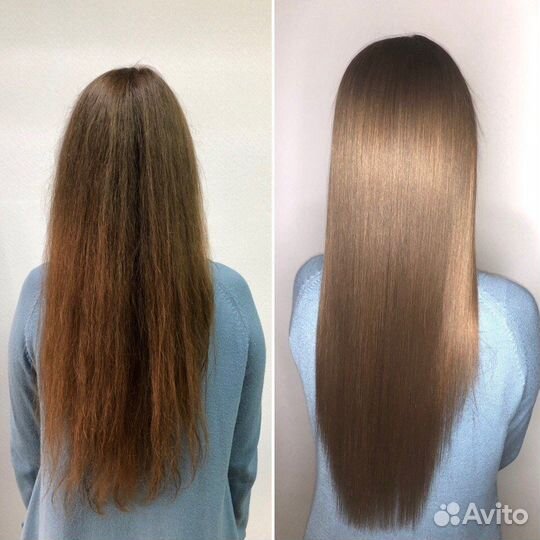 Эко-выпрямление волос на основе танин