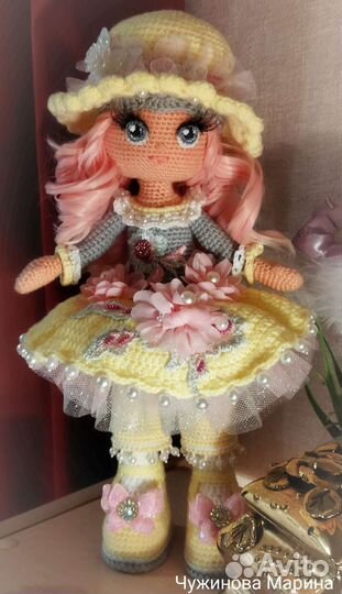 Интерьерная кукла ручной работы