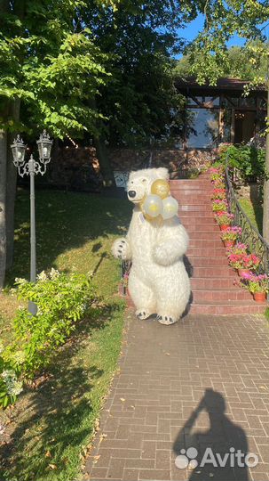 Поздравление от белого медведя Умки,зайки и Тедди