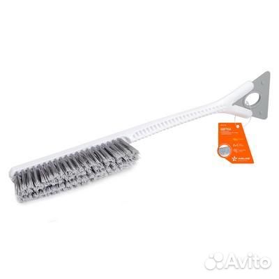 ABR11R Щетка от снега и льда с мягкой распушённой щетиной (52 см) + съемный скребок (ab-r-11r)