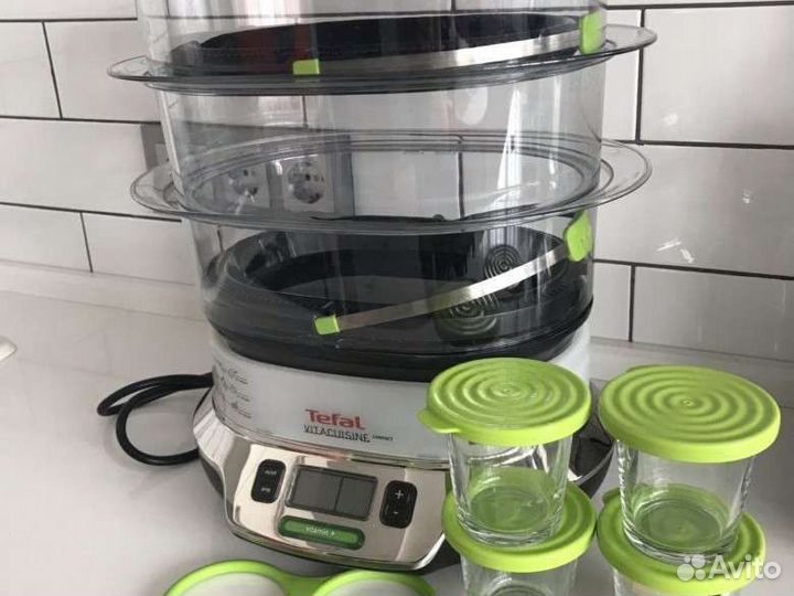 Пароварка новая tefal vitacuisine compact